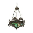 thumbnail image 2 of Meyda Tiffany 65041 17.5" W Catch Of The Day Trout Inverted Pendant - Bronze, 2 of 4