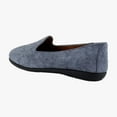 thumbnail image 3 of Aerosoles Betunia Women's Loafers & Slip-Ons Blue Jean Textured Faux Leather, 3 of 8