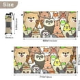thumbnail image 4 of GZHJMY Colorful Animals Faces Beach Towel Quick Dry Absorbent Bath Towels Sandproof Lightweight Towel for Gym Yoga Sports Swimming- 30x60in Washcloth, 4 of 7
