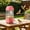 Pink, variant on sruoe Plastic Bird Feeder, Clear View Automatic Seed Dispenser, Tabletop Outdoor Patio Garden Yard Bird Feeding Station, Bird Seed Feeder with Large Capacity, Easy to Refill