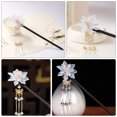 thumbnail image 5 of Natural Ebony Hair Stick Tassel Hair Bot Holder Flow Pein Chopstick Decor, 5 of 5