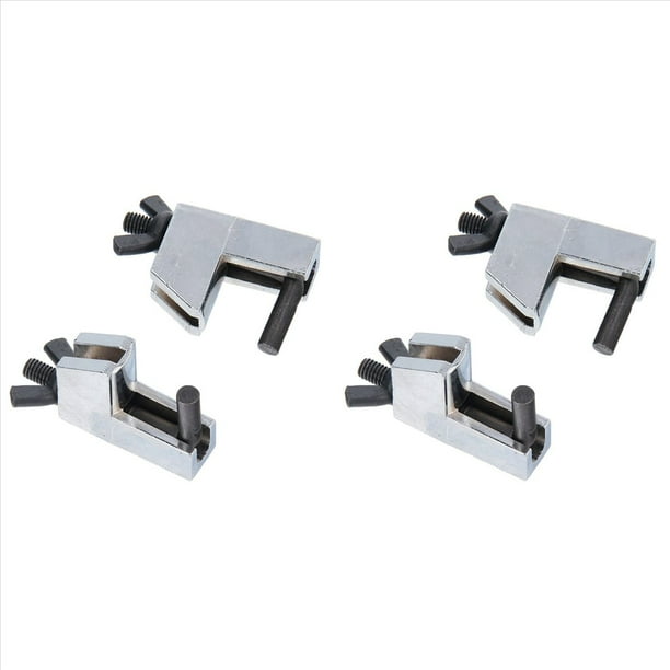 Abrazadera de Línea de Freno, 4 Piezas Alicates de Abrazadera de Manguera, Abrazadera de Línea de Freno de Metal Adecuada para Mangueras Flexibles Mangueras de Combustible