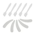 thumbnail image 1 of MasteelfCA 10 Pcs Cuillères pour Crème Faciale Cuillères d'Échantillonnage pour Crème Faciale Spatules (Transparent), 1 of 8