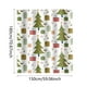 thumbnail image 2 of Ganfancp Navidad Invierno Copo de Nieve Navidad Nuevo Estampado Poliéster Cortina de Baño Baño Ofertas Del Día Liquidación 1X Cortina de Ducha, 2 of 3