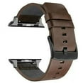 thumbnail image 4 of Leather Strap for Apple Watch Ultra 2 Band 49mm 9 8 7 45mm 41mm High Quality Strap for IWatch Series 6 SE 5 4 44mm 40mm (Black S,42mm 44mm 45mm 49mm), 4 of 7