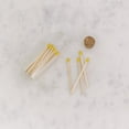 thumbnail image 4 of Yellow Tip Decorative Matches, 40 Small Premium Wooden Matches | Artisan Matches for Candles, Safety Matches for Lighting Candles with Match Striker On The Bottle | Perfect Candle Accessories, 4 of 4