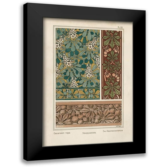Vision Studio 11x14 Black Modern Framed Museum Art Print Titled - Nouveau Decorative IX