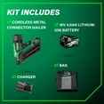 thumbnail image 6 of Metabo HPT 36V Cordless Metal Connector Nailer Kit, NR3665DA, 6 of 12