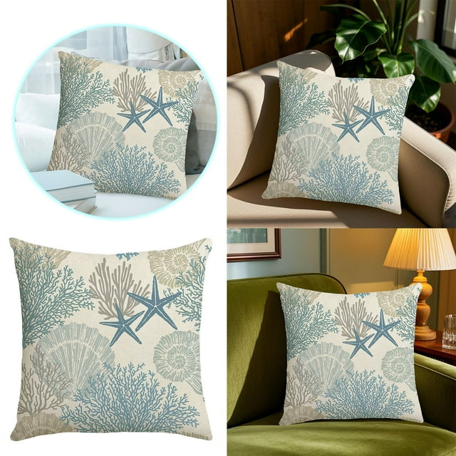 Themed Decorative Pillow Cover with Soft and Easy for Home Living Room