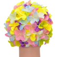 thumbnail image 3 of Women's Retro Floral Swim Cap, 3 of 4
