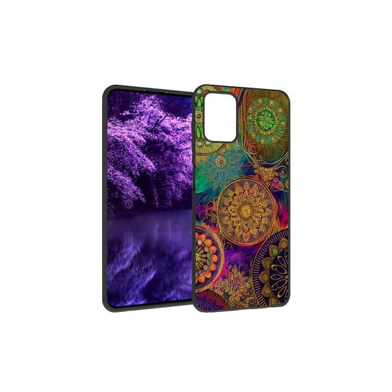 Colorful-Mandala-46 Phone Case, Degined for Moto G Stylus 2021 Case Men Women, Flexible Silicone Shockproof Case for Moto G Stylus 2021