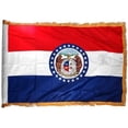 thumbnail image 4 of Indoor Missouri State Flag Kit - 7ft Pole - Spear Metal, 4 of 4