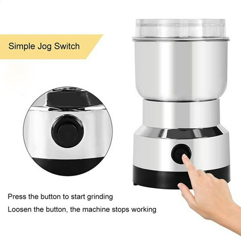 Electric Coffee Grinder For Home Nuts Beans Spices Blender Grains Grin –  The Izin Store