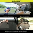 thumbnail image 5 of Auto Drive Mesh Side Window Sunshade, Universal Fit, 18 in x 14 in, 2 Count, AD021701B-4, 5 of 8