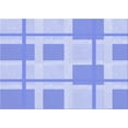 thumbnail image 1 of Ahgly Company Indoor Rectangle Patterned Sky Blue Dress Blue Area Rugs, 8' x 10', 1 of 1