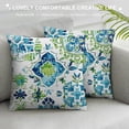 thumbnail image 3 of PHYHOO , New Living Series Blue&amp;Green Pillow Covers Outdoor Waterproof Pillow Inserts, 3 of 5
