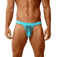 thumbnail image 1 of PEASKJP Men's Briefs Soft Breathable Bamboo Rayon Brief,Blue S, 1 of 5