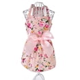 thumbnail image 4 of Dog Dress Pet Tutu Dress Floral Puppy Bow Knot Dress Cute Dog Princess Skirt Elegant Pet Summer Apparel Puppy Clothes for Small Dogs Cats Pets, 4 of 7