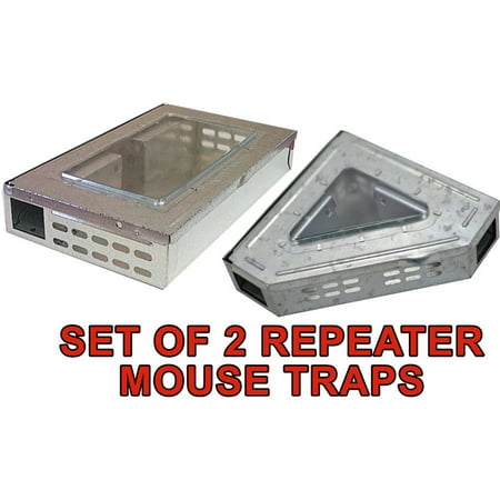 Southern Homewares Multi-Catch Clear Top Humane Repeater Mouse