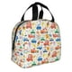 thumbnail image 2 of Easygdp Cartoon Transportation Bolsa Térmica Premium - Tela Oxford Impermeable, Gran Capacidad, Bolsillo Frontal, Unisex para Trabajo, Escuela, Actividades al Aire Libre y Picnics, 2 of 8