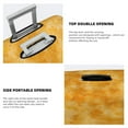 thumbnail image 3 of Yiaed nachos cracker Print Travel Luggage Cover Suitcase Protector Covers Elastic Luggage Anti-scratch(No luggage included）-, 3 of 7
