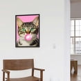 thumbnail image 4 of Nawypu Cat Lover Wall Art - Cute Cat Gifts for Women - Tabby, Gray, Black Cat Decorations - Kitty Bubble Gum Room Decor for Kids Bedroom, Nursery, Living Room, Girls Room - Kitten Cat Gifts Poster, 4 of 4