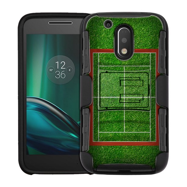 Motorola Moto G Play Armor Hybrid Case Tennis Court