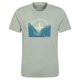 thumbnail image 1 of Mountain Warehouse - Camiseta Brújula de Orgánica para Hombre (Verde), 1 of 5