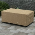 thumbnail image 2 of Gymax Housse pour Ensemble de Table de Patio Housse de Mobilier d'Extérieur avec Poignée Rembourrée et Sangles à Clic, 2 of 9