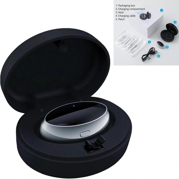 Anti-Snoring Aid - Portable 3-Speed Adjustable Device for Better Sleep, Comfortable & Easy to Use (Black)