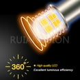 thumbnail image 3 of Ruiandsion Bicycle Headlight Bulb,P13.5S 2835 Warm White,Bulb for Motorcycle Bike Moped Scooter Fog Lamp,Pack of 4, 3 of 7