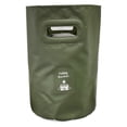 thumbnail image 1 of Cubo para acampar Ounissouiy 20L impermeable plegable verde militar, 1 of 6