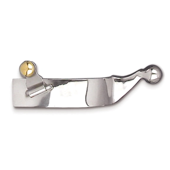Toklat Wes Humane Western Spurs - 1 7/8" Shank - Gentle Design for Precise Cues Mens (1 Band)