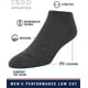 thumbnail image 3 of Calcetines deportivos de corte bajo para hombre IZOD paquete de 12, sin mostrar, 3 of 7