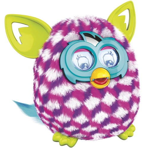 Hasbro Furby Boom Series Pink Cubes Toy Electronic Interactive Tested & Works 