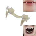 thumbnail image 1 of Halloween Dientes Retráctiles Dientes De Silicona Colmillos Dentaduras Postizos De Halloween Para Fiestas Cosplay Moyic HA037164-00, 1 of 6