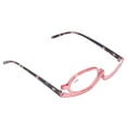 thumbnail image 1 of Femmes Magnifier Lunettes de Maquillage Lunettes de Lecture Flip Down Lunettes de Maquillage Lunettes Cosmétiques Lunettes de Maquillage Verres Simples Légers Rotatifs, 1 of 8