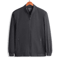 thumbnail image 2 of Autumn Men's Casual Thin Jackets - Plaid Tops, 2 of 4