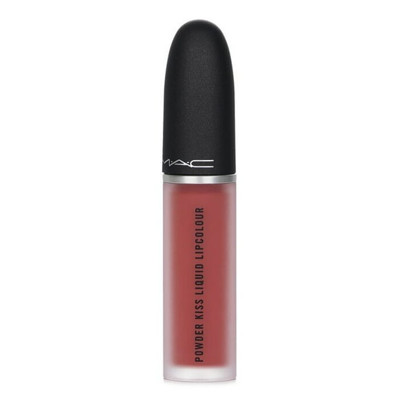 MAC COSMETICS/POWDER KISS LIQUID LIPCOLOUR (989 MULL IT OVER) 0.17 OZ