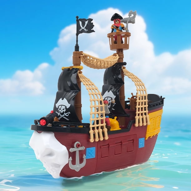 Set de juego Barco Pirata Aventura Goldlok con luces y sonidos