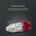 thumbnail image 4 of 2X 3157 50W High Power Chip LED Red Blinker Turn Signal Parking Light Bulbs Lamp, 4 of 12
