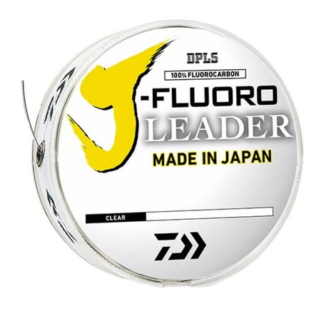 UPC: 0043178595510 | Daiwa J-Fluoro Fluorocarbon Leader – 30 Pound – 50 Yards Multi One Size