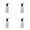 Z-B 4PCS, variant on XUYAN 2PCS 200ml Empty Lotion Pump Bottles Refillable Plastic Containers Clear Great for Soap Shampoo Lotions Liquid Body Soap and Massage Liquid Container for Bathroom Shampoo and Body Wash