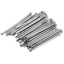 Uxcell Finishing Nails 50 Pack 75mm 3 Inch Hand-Drive Hardware Carbon Steel Nail Lost Head Nail