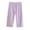 Purple, variant on Womens Soft Cotton Capri Pajama with Elastic Waistband Comfy Casual Printed Loose Fit Sleepwear Bottoms XL-5XL