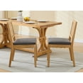 thumbnail image 3 of French Country Dining Chairs Set of 6, Grey Kitchen & Dining Room Chairs Set of 6, Rattan Dining Chairs, Cane Low Back, Wood Legs, Sillas De Comedor (Rattan, Gray, 6Pcs), 3 of 11