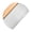 H, variant on VKLU Stainless Steel Dough Scraper with Measurement Scale, Bench Scraper for Baking & Pizza, Ergonomic Non-Slip Bench Knife