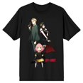 thumbnail image 1 of Spy x Family Forger Family Black T-Shirt, 1 of 2