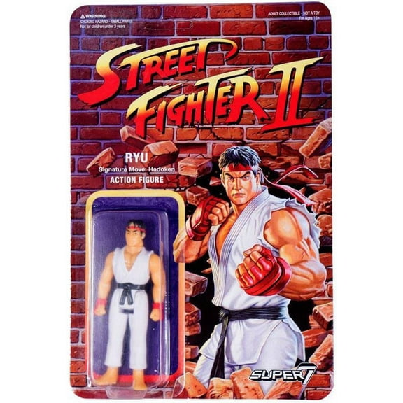 Street Fighter II Reaction Figures - Ryu