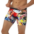 thumbnail image 3 of Saiise Mario Men's Underwear Boxer Briefs Cotton Trunks Short Leg Underwear (S-XXL), 3 of 7